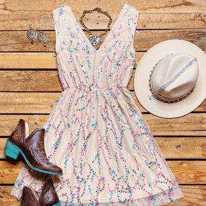 Southern Fried Chics Shimmy for Me Dress